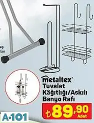 METALTEX TUVALET KAĞITLIĞI METALTEX TUVALET KAĞITLIĞI